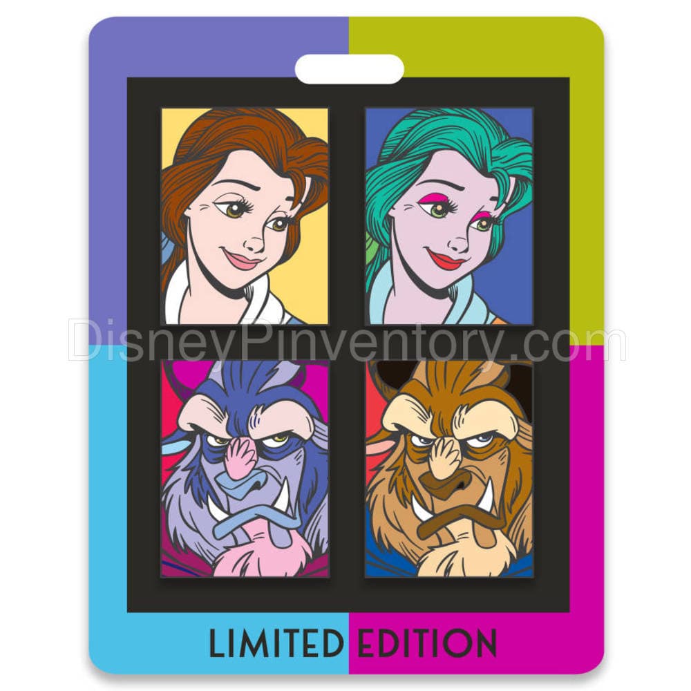 Destination D23 - Belle & the Beast Pin Set - RSP #24 - Pin 16747