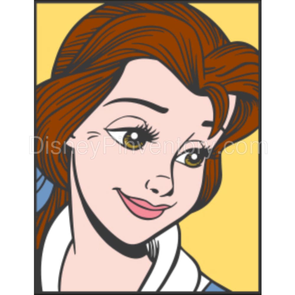 Destination D23 - Belle & the Beast Pin Set - Belle Pin - RSP #24 - Pin 16748