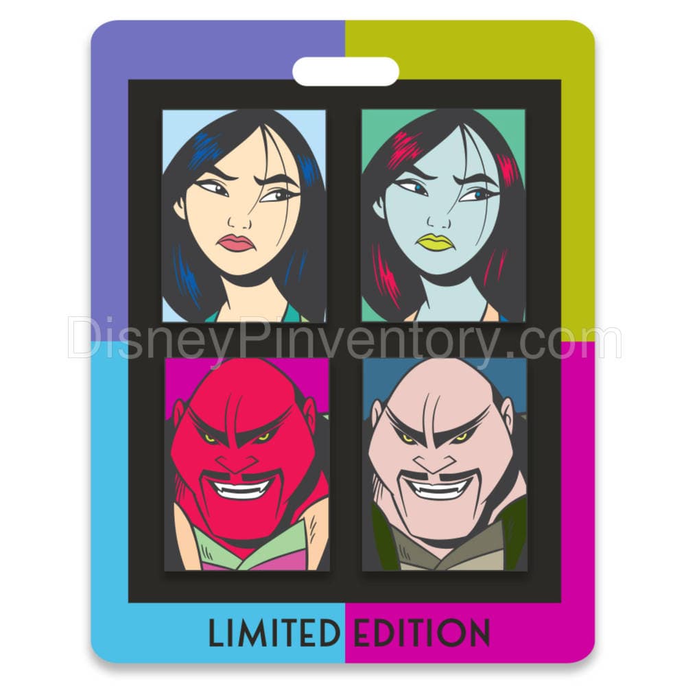 Destination D23 - Mulan & Shan Yu Pin Set - RSP #26 - Pin 16757