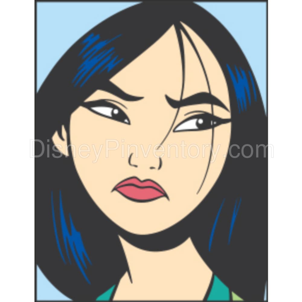Destination D23 - Mulan & Shan Yu Pin Set - Mulan Pin - RSP #26 - Pin 16758