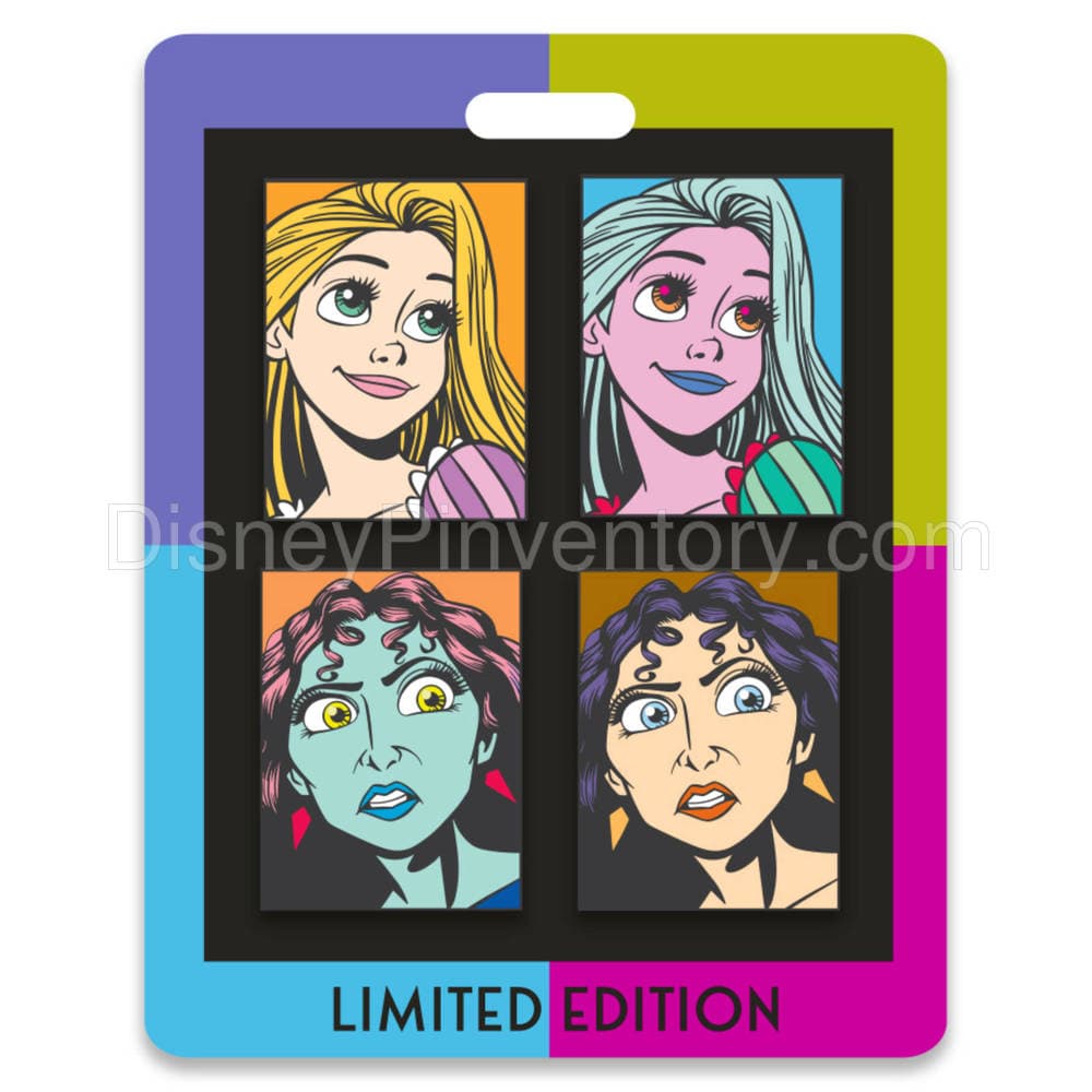 Destination D23 - Rapunzel & Mother Gothel Pin Set - RSP #27 - Pin 16762