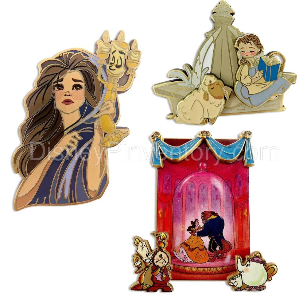 Beauty and the Beast 30th Anniversary Pin Set - Pin 16841