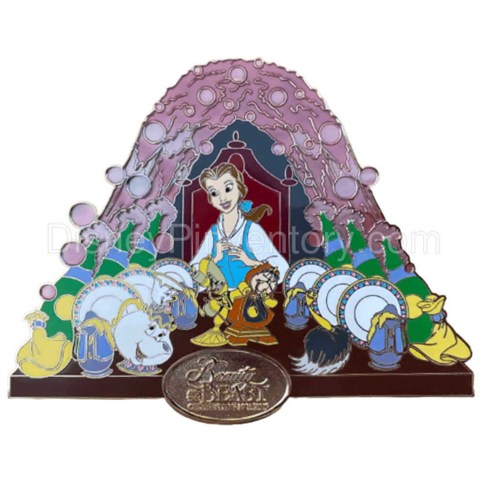 Beauty and the Beast 30th Anniversary Jumbo Pin - Pin 16970