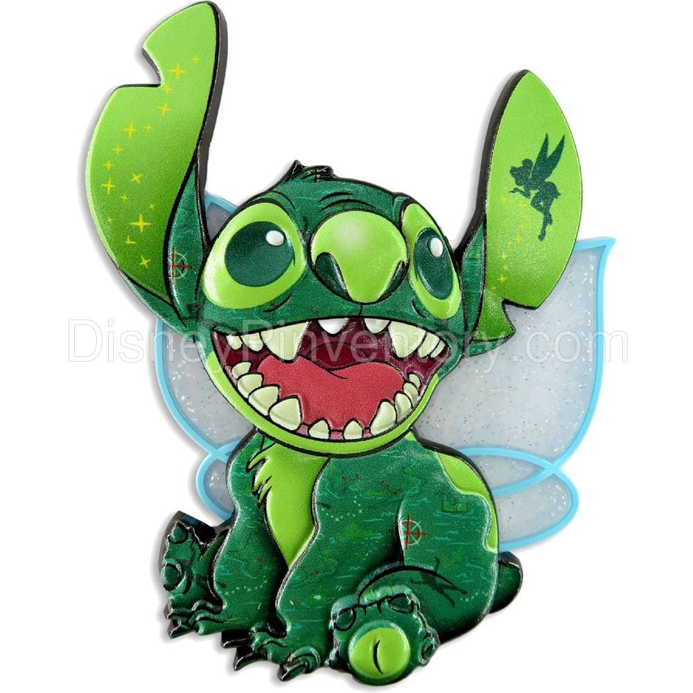 Stitch Crashes Disney Jumbo Pin - Peter Pan - Pin 16989