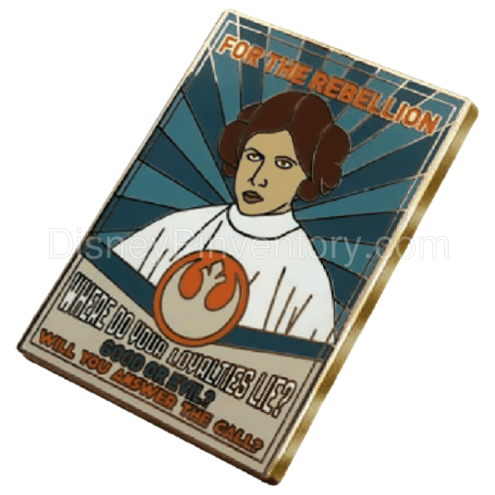 Heroes vs. Villains Event - Recruitment Poster Series - Princess Leia - RSP #26 - Pin 17036