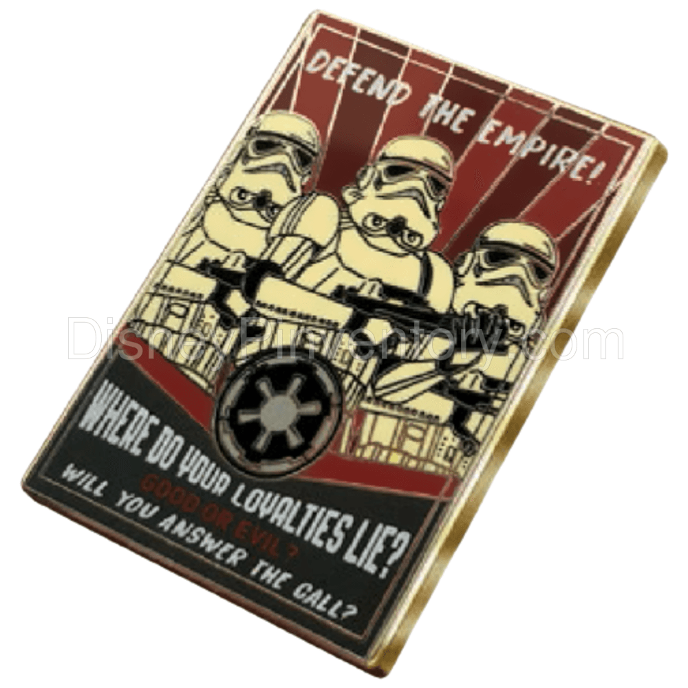 Heroes vs. Villains Event - Recruitment Poster Series - Star Wars Stormtrooper - RSP #33 - Pin 17043