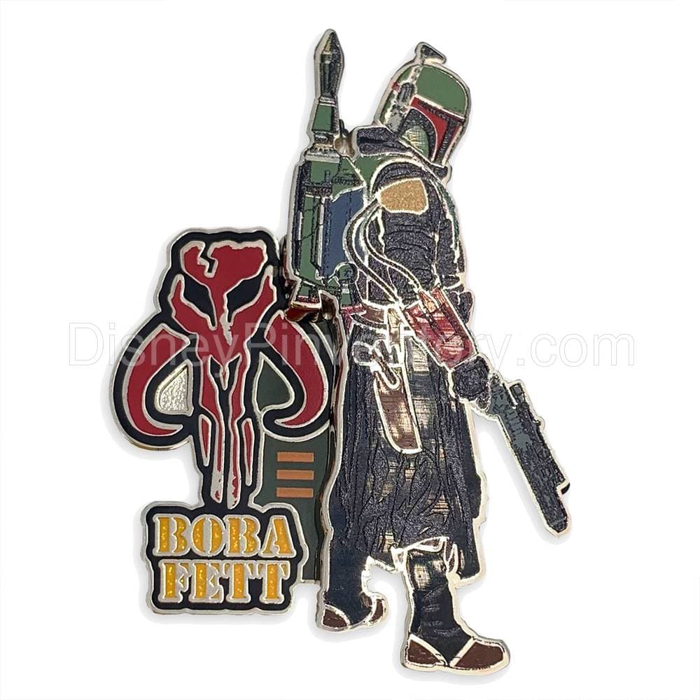 Disney Store Boba Fett Pin, Star Wars: The Book of Boba Fett - Pin 17104