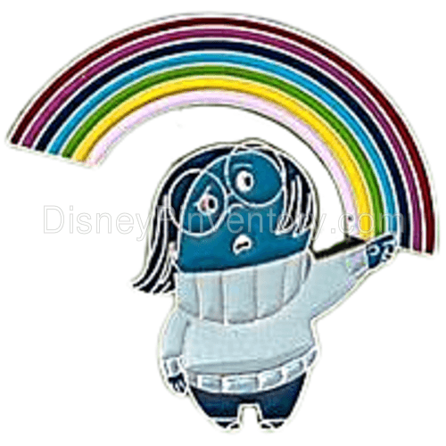 Disney Pixar Inside Out Loungefly Pin Set - Sadness Pin - Pin 17508