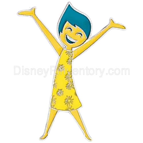 Disney Pixar Inside Out Loungefly Pin Set - Joy Pin - Pin 17509