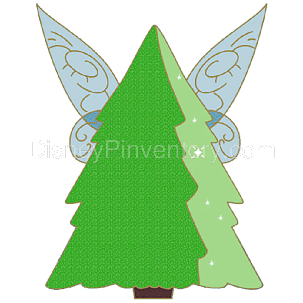 Tinker Bell Holiday Tree Pin - The Very Merry Pack - Pin 17577