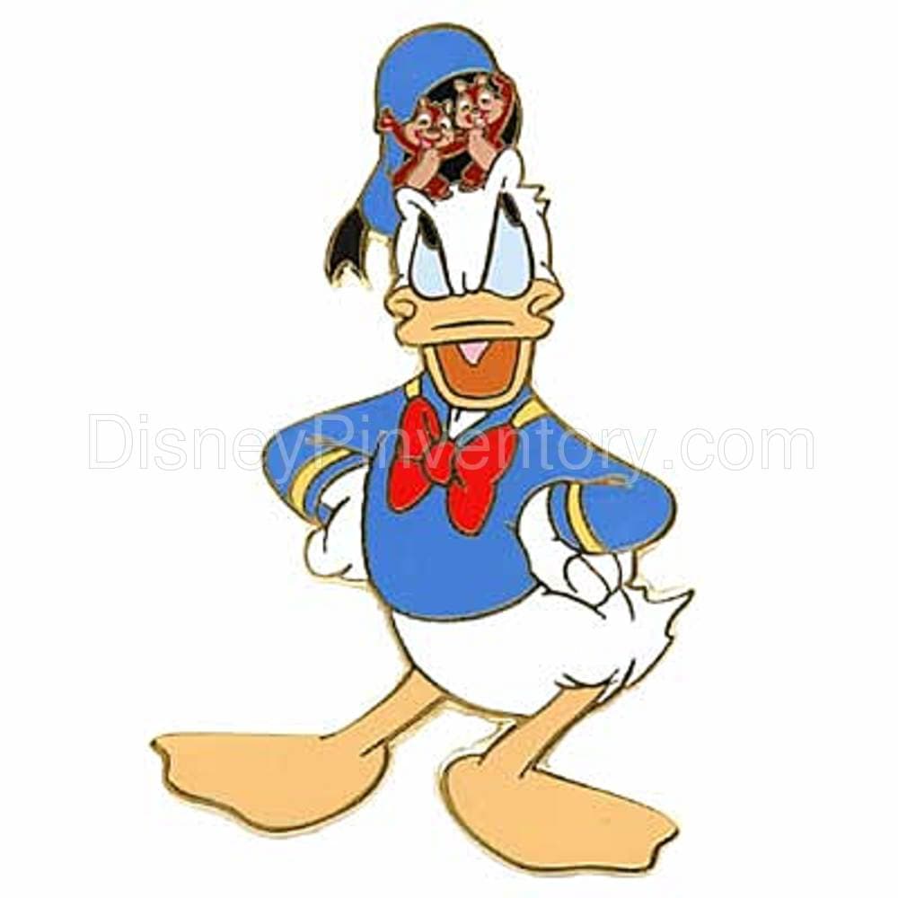 Disney Auctions P.I.N.S. - Donald Duck with Chip & Dale - Pin 1781