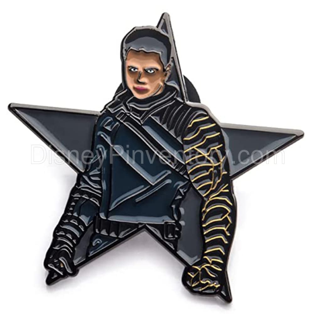 Marvel Studios: The Falcon & The Winter Soldier 3 Pin Set - Winter Soldier Pin - Amazon Exclusive - Pin 17995