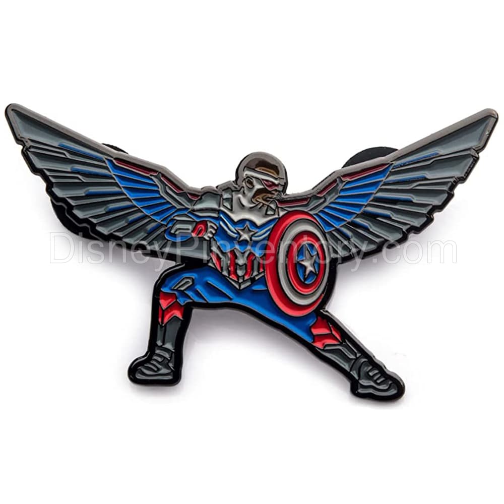 Marvel Studios: The Falcon & The Winter Soldier 3 Pin Set - Falcon Pin - Amazon Exclusive - Pin 17996