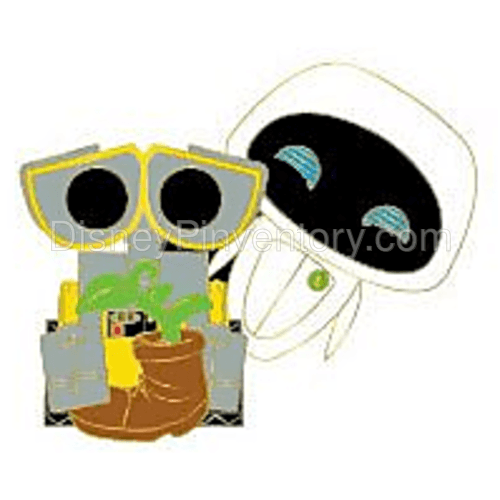 Funko Pop! by Loungefly Pixar Blind Box Pin Collection - Wall-E & Eve Pin - Pin 18351