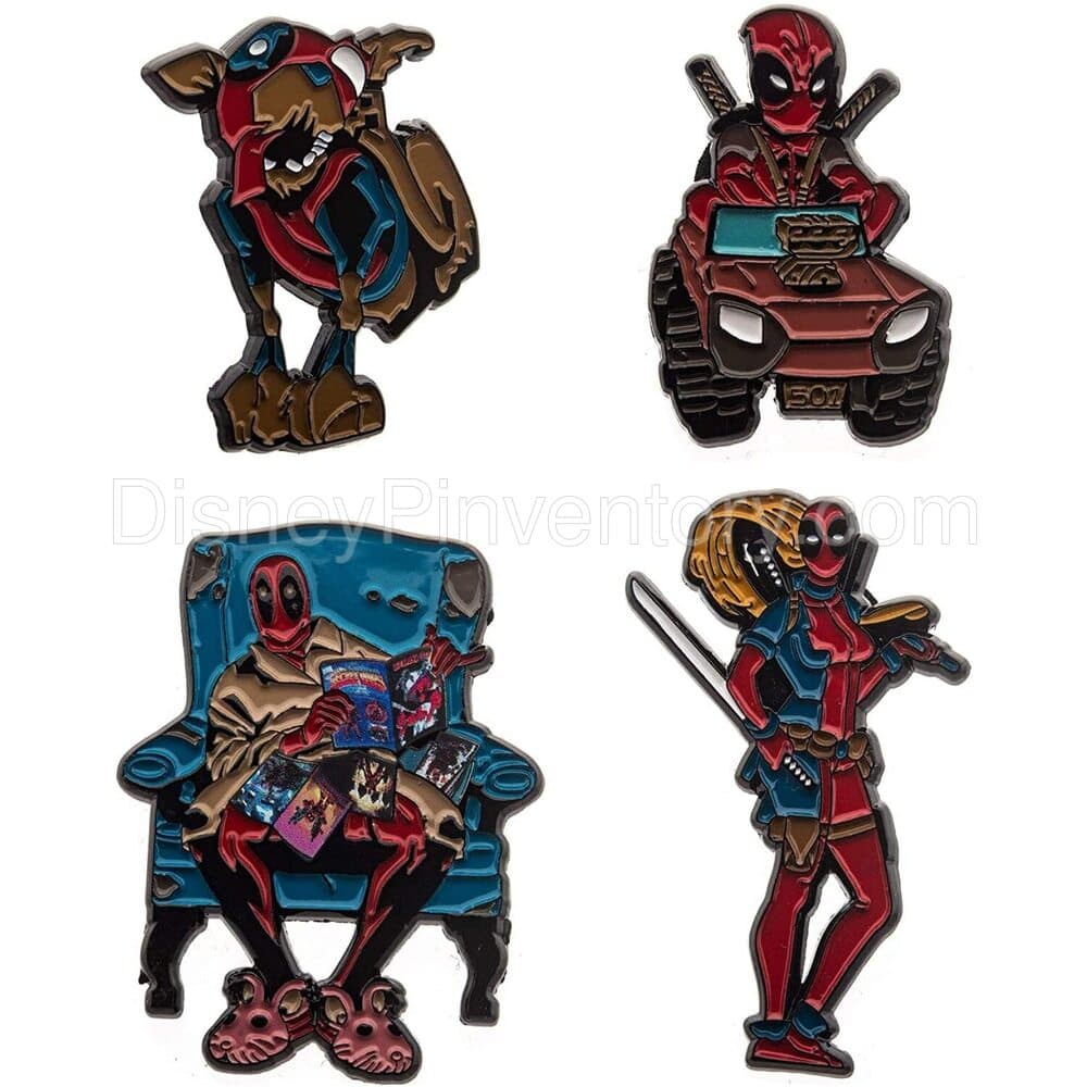 Marvel Studios: Deadpool Family Pin Set - Amazon Exclusive - Pin 18380