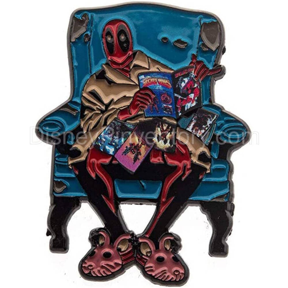 Marvel Studios: Deadpool Family Pin Set - Deadpool in Dad Chair Pin - Amazon Exclusive - Pin 18381