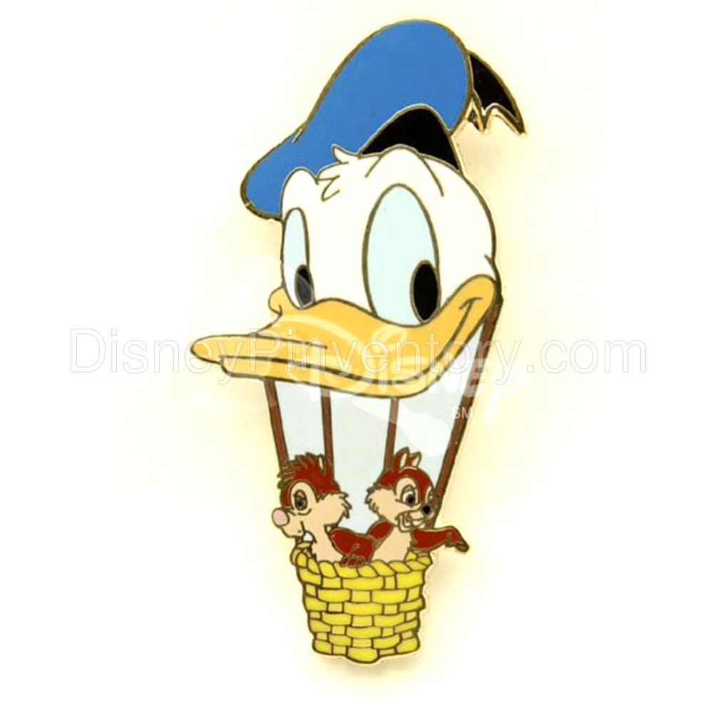 Disney Auctions P.I.N.S. - Donald Duck Hot Air Balloon - Pin 1849