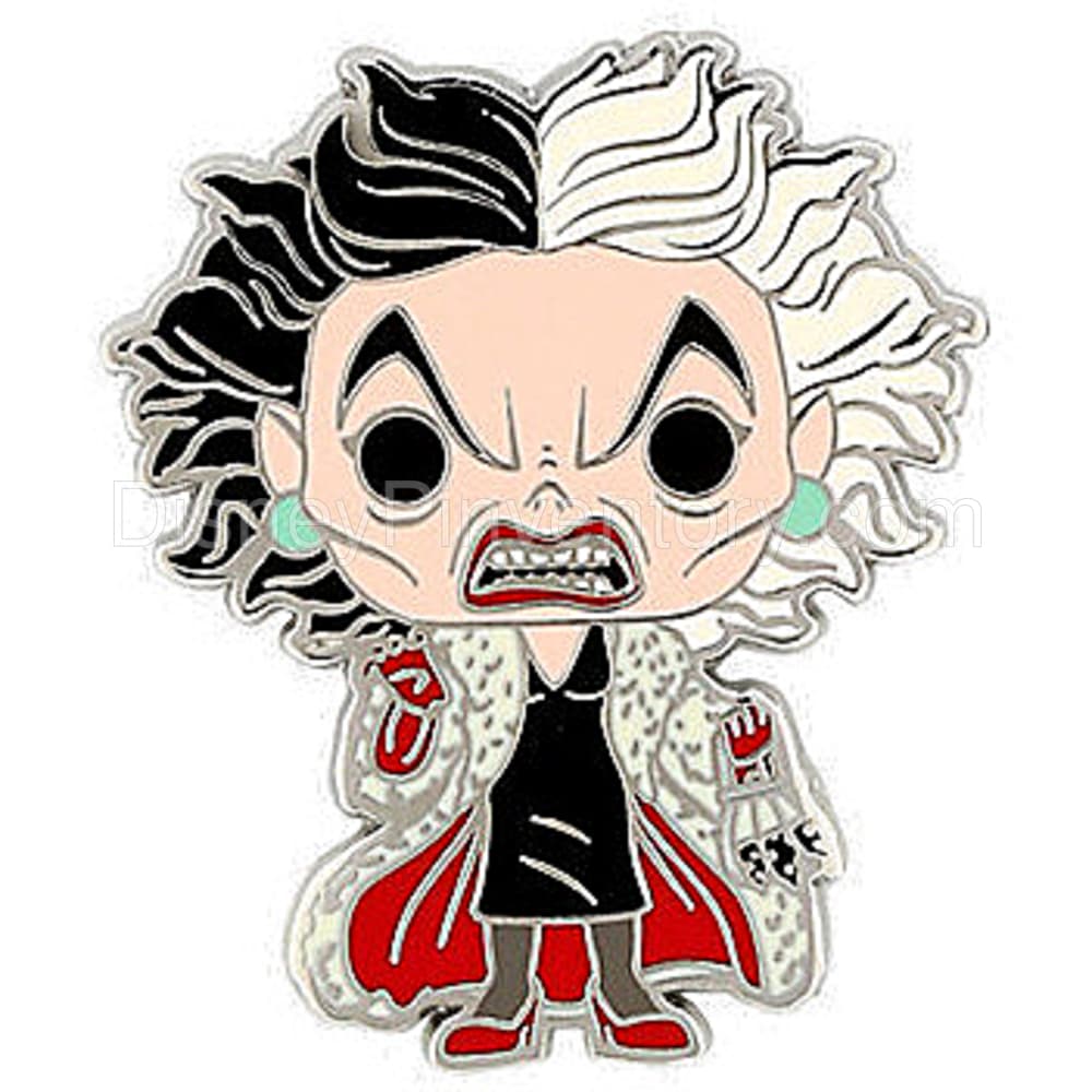 Funko Pop! Disney Villains Blind Box Enamel Pin - Cruella de Vil - Pin 18536