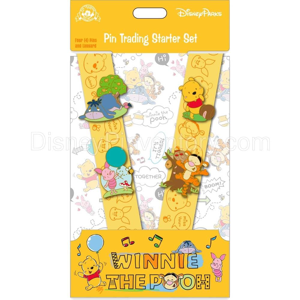 Winnie the Pooh Pin Trading Starter Set - Pin 18707