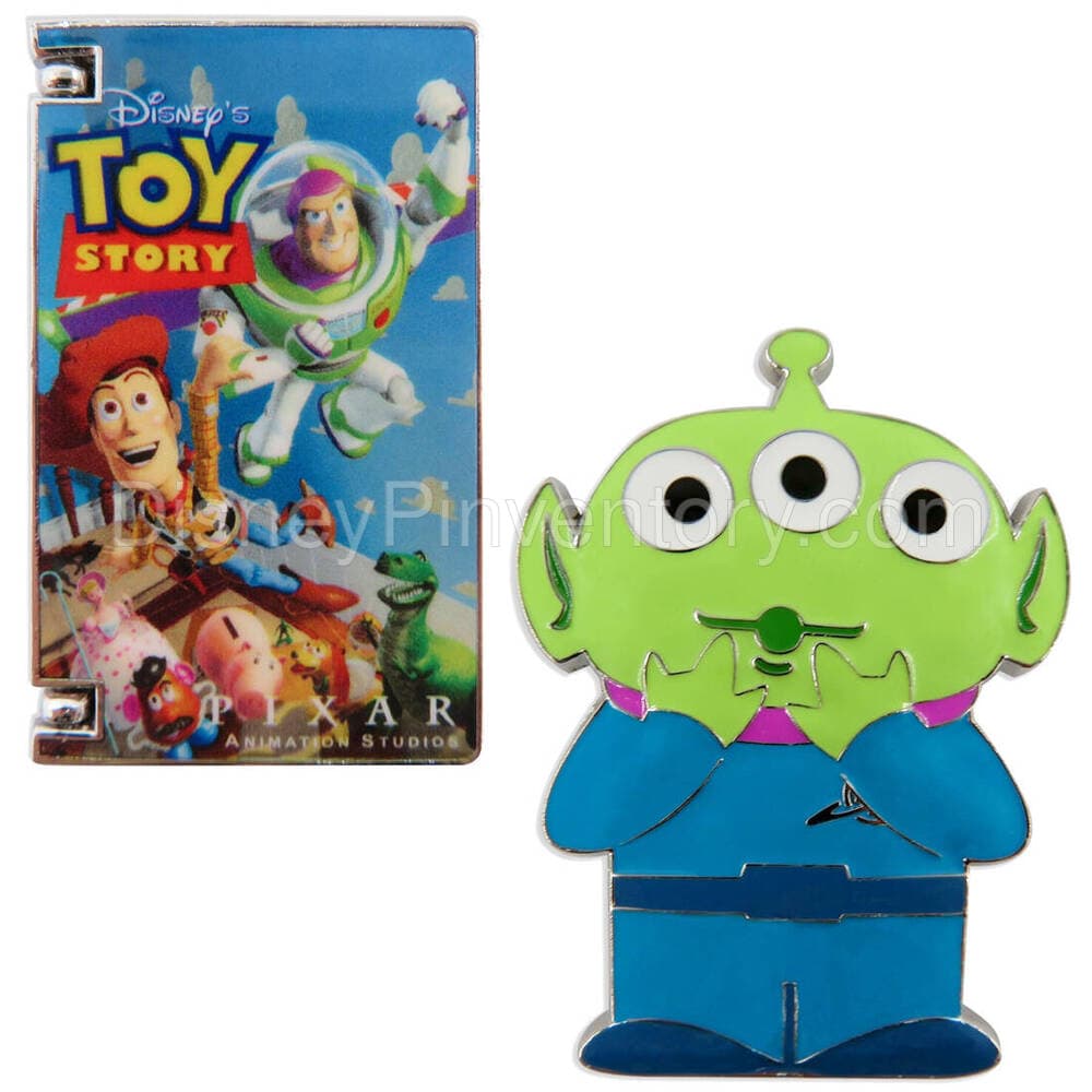 Toy Story Alien VHS Pin Set - Pin 18713