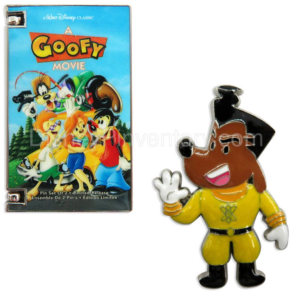 Powerline VHS Pin Set - A Goofy Movie - Pin 18827