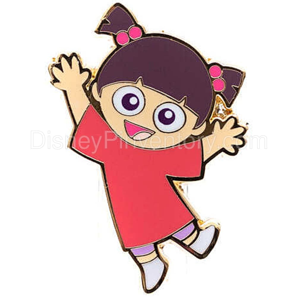 Disney Pixar Monsters Inc. 3 Piece Boxed Enamel Pin Set - Boo Pin - PALM Exclusive - Pin 18919