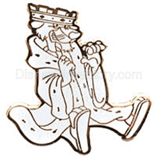 Disney Robin Hood Collectible Blind Box Pin Set - Prince John Chase Pin - PALM Exclusive - Pin 18947