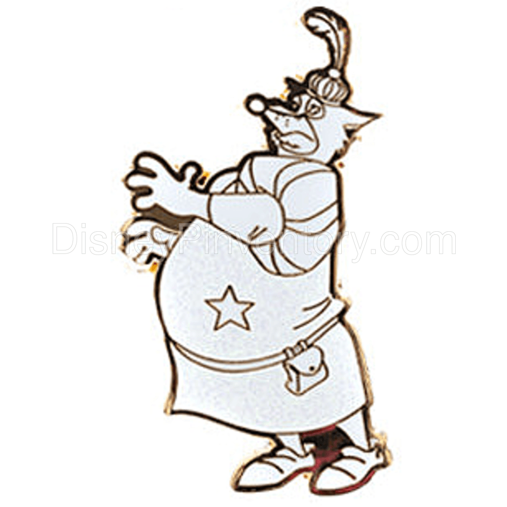 Disney Robin Hood Collectible Blind Box Pin Set - Sheriff of Nottingham Chase Pin - PALM Exclusive - Pin 18950