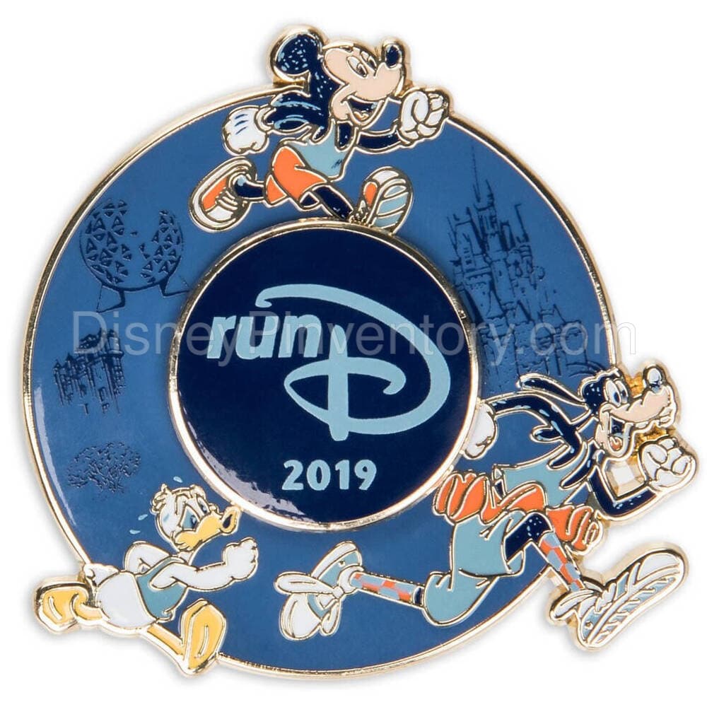 Walt Disney World runDisney 2019 Spinner Pin - Pin 19114