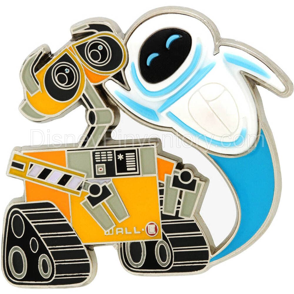 Disney Pixar WALL-E & EVE Enamel Pin - Pin 19156