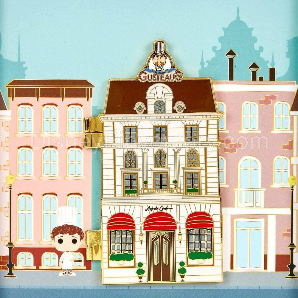 Ratatouille Gusteau's Restaurant Hinged Pin - Pin 19537