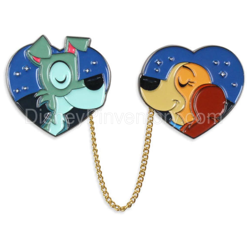 Lady and the Tramp Enamel Pin Set - Pin 19666