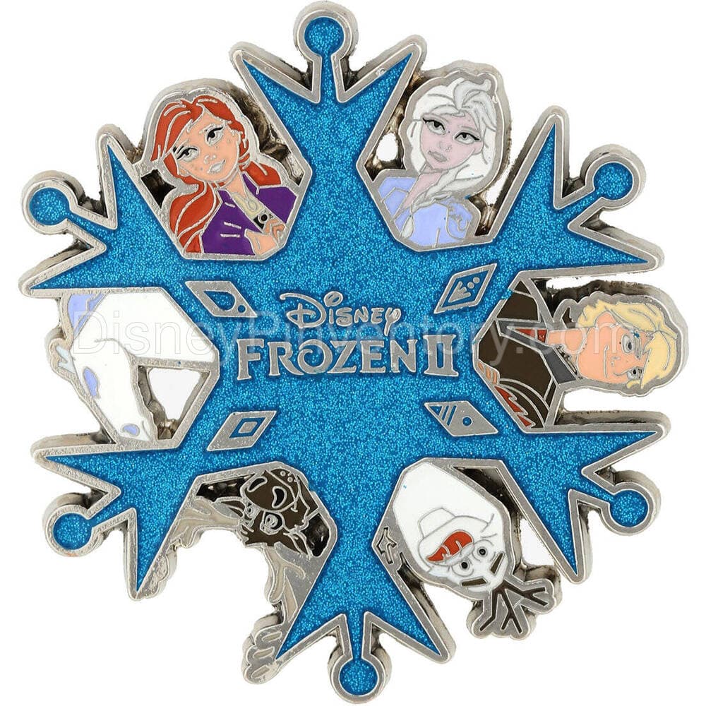 Loungefly Disney Frozen 2 All Cast Enamel Pin - BoxLunch Exclusive - Pin 19846
