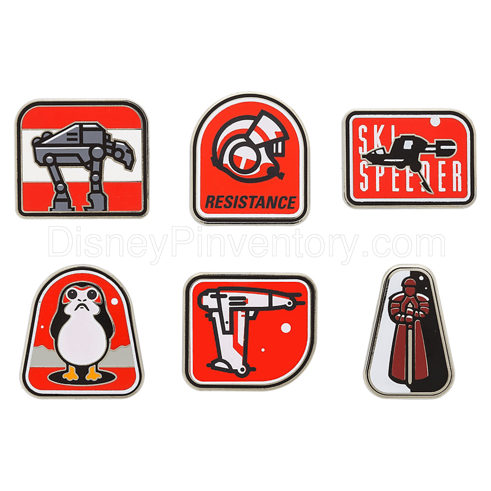 Star Wars: The Last Jedi Pin Set - Pin 19926