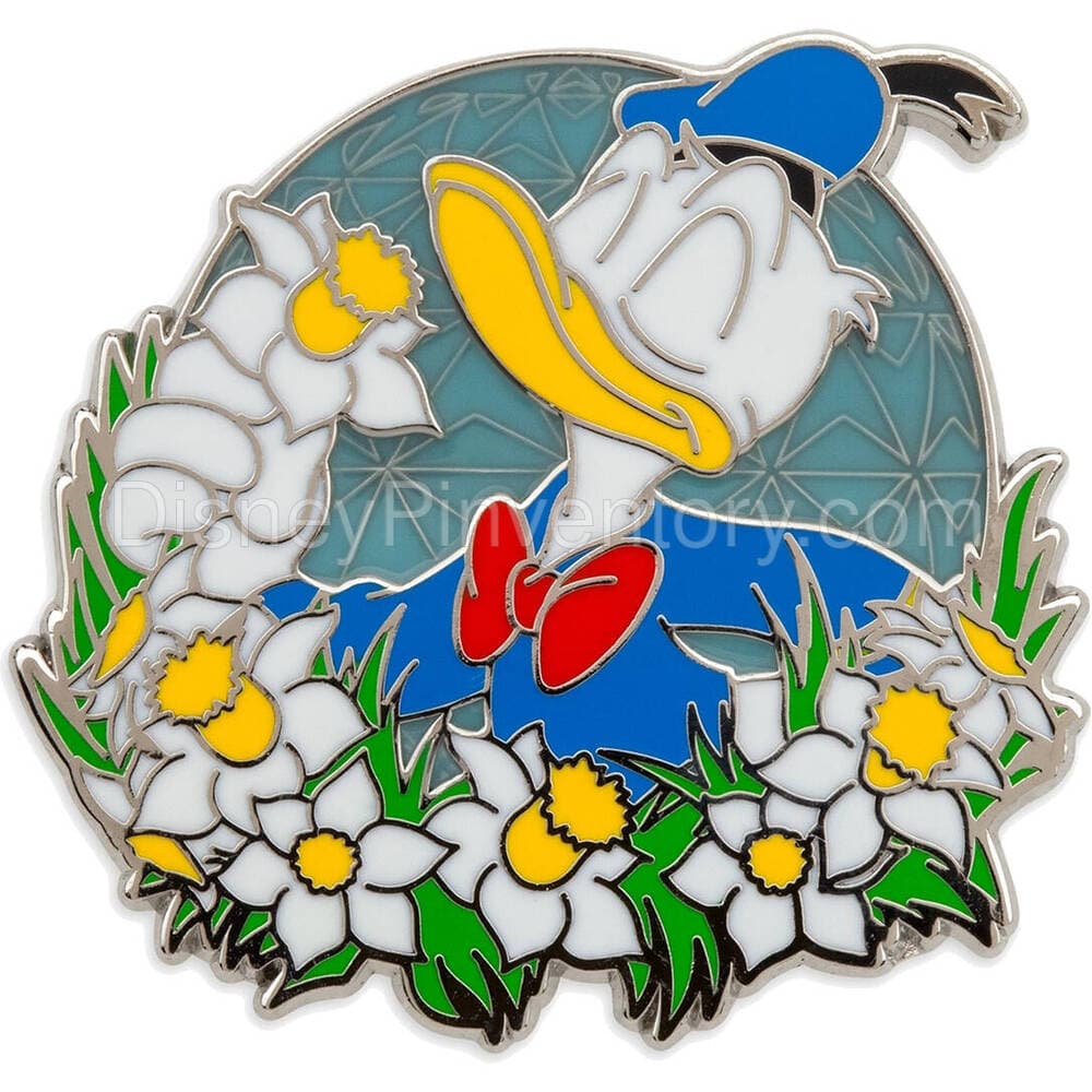 EPCOT International Flower & Garden Festival 2022 Mystery Pin Set - Donald Duck Pin - Pin 19997