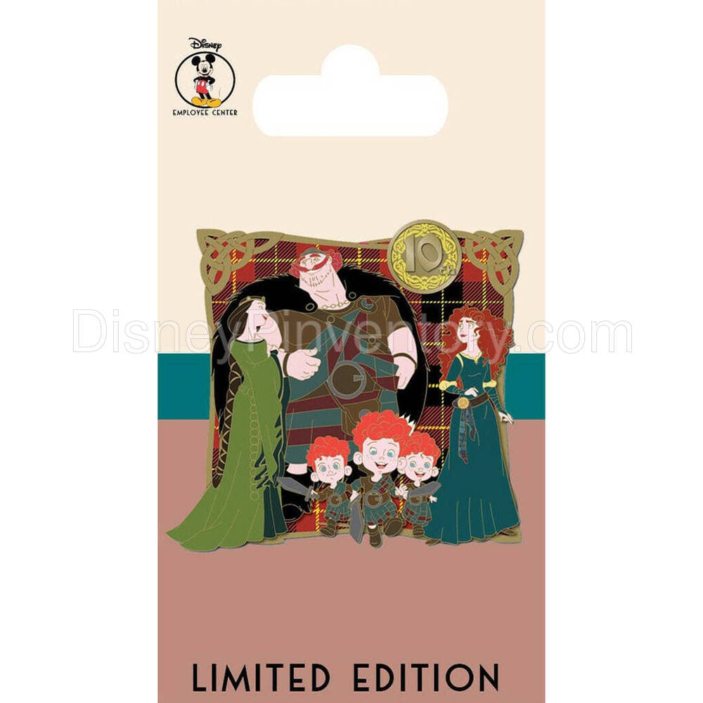 Brave 10th Anniversary - My Human Family Portrait - DEC - Pin 20112