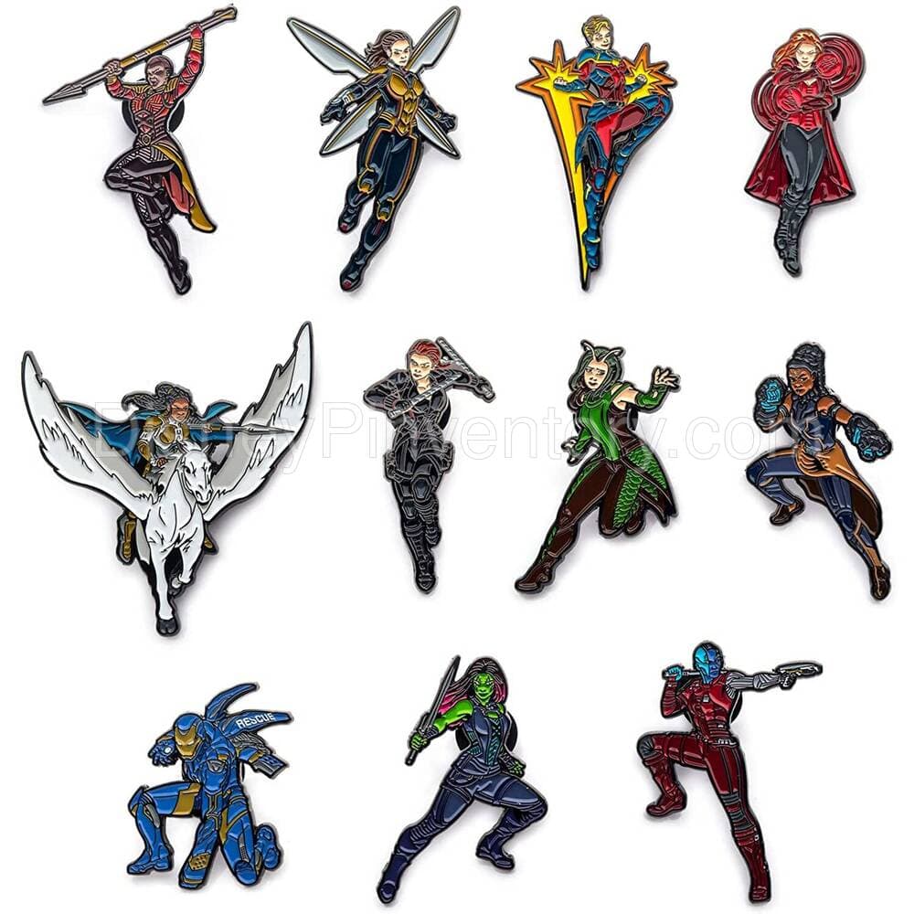 Marvel Studios: The Infinity Saga Endgame Heroes 11 Pin Set - Amazon Exclusive - Pin 20116