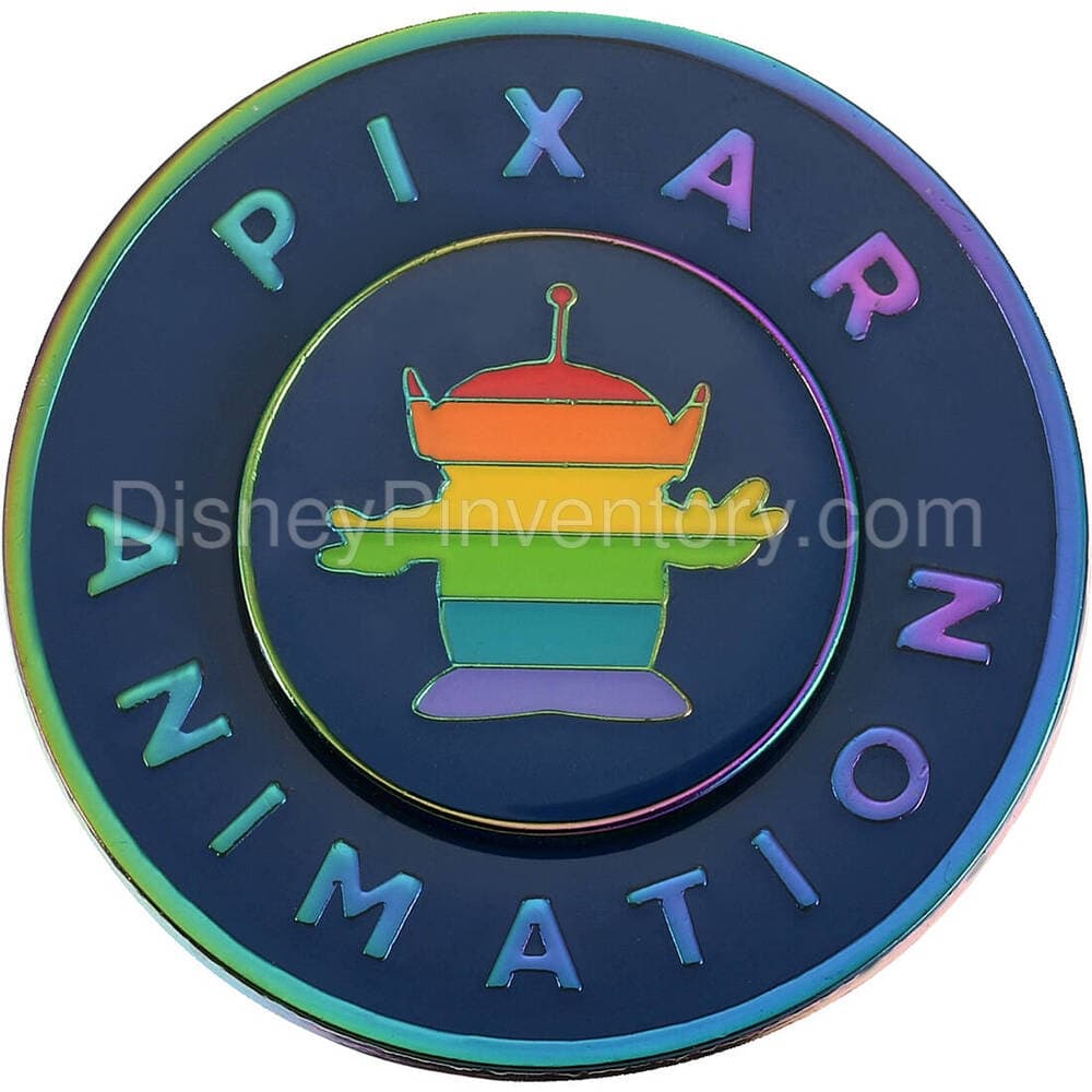 Pixar Animation Alien Rainbow Pride Pin - Pin 20244