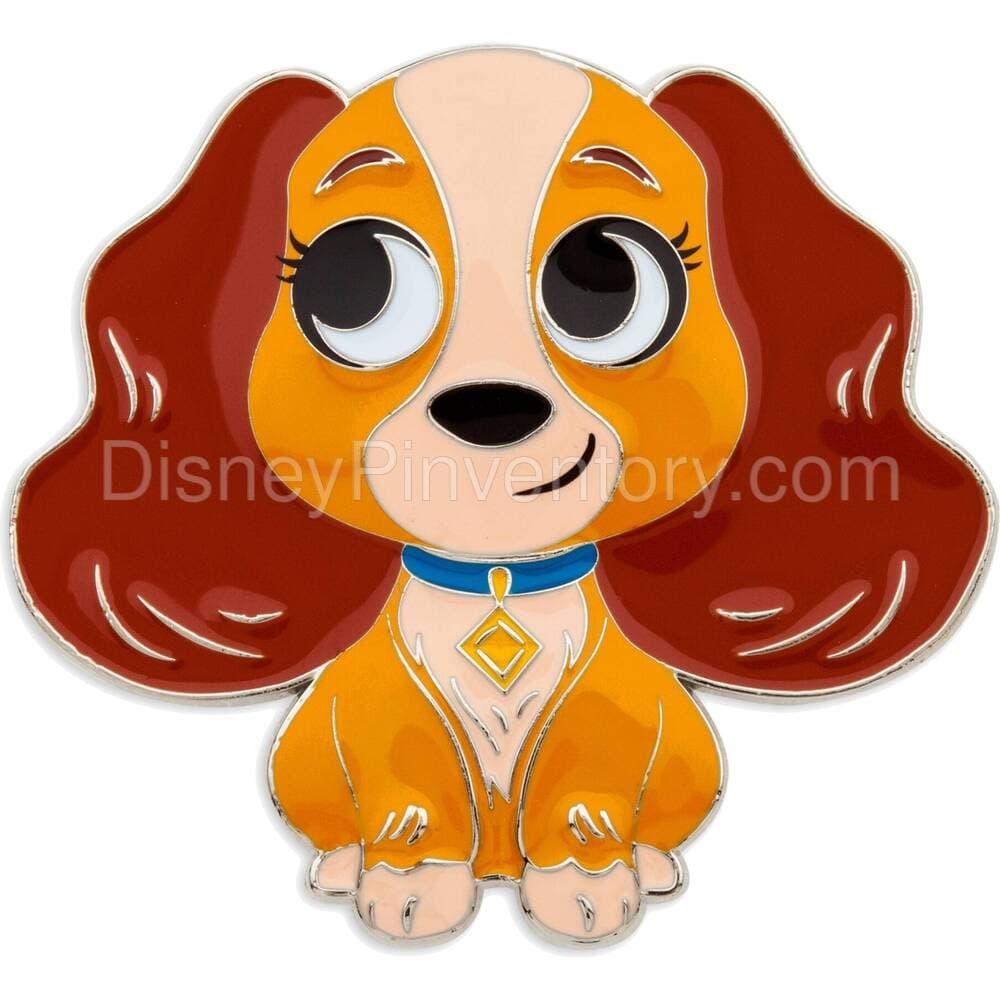 Lady VHS Pin Set - Lady and the Tramp - Lady Pin - Pin 20385