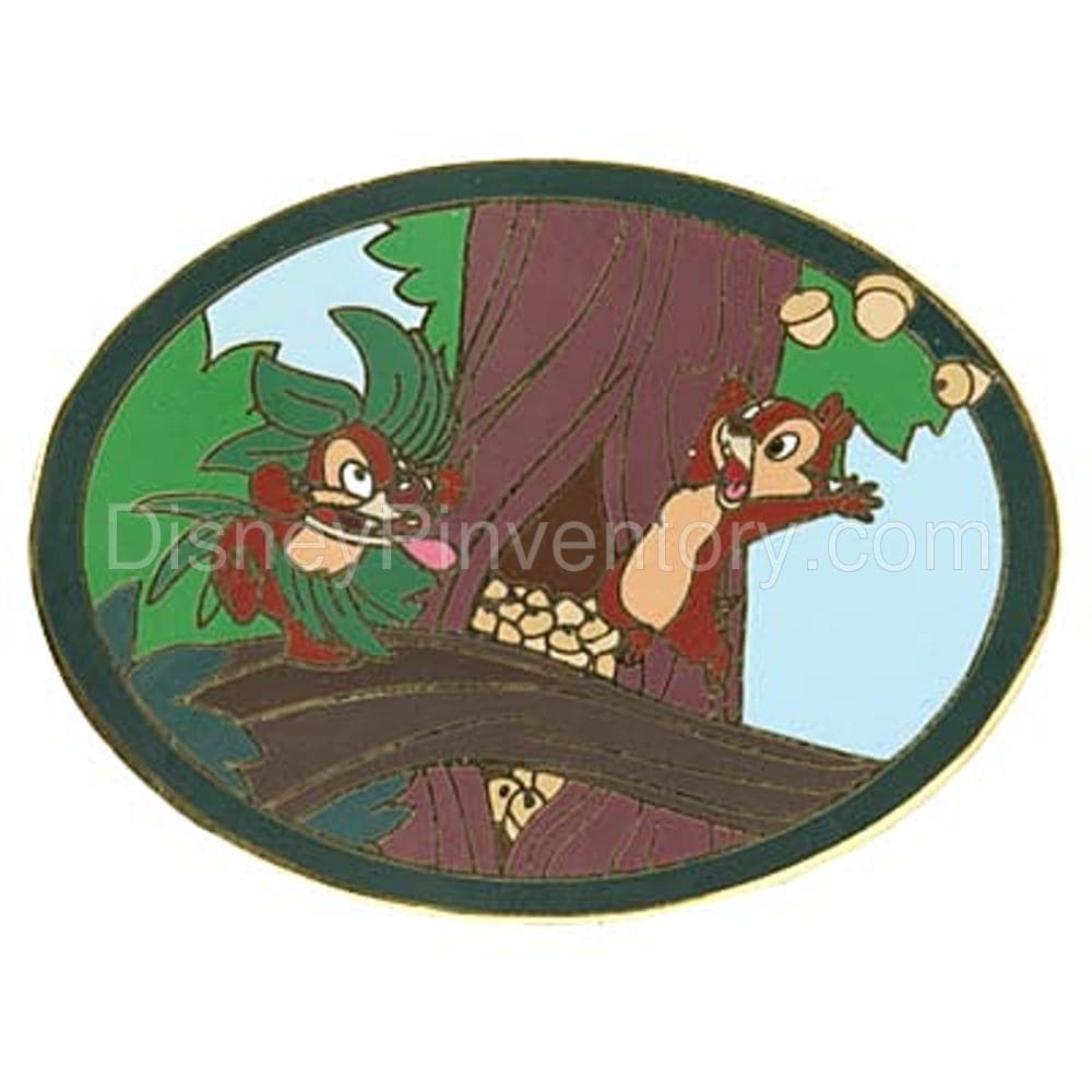 Disney Auctions P.I.N.S. - Dale Scares Chip - Pin 2049