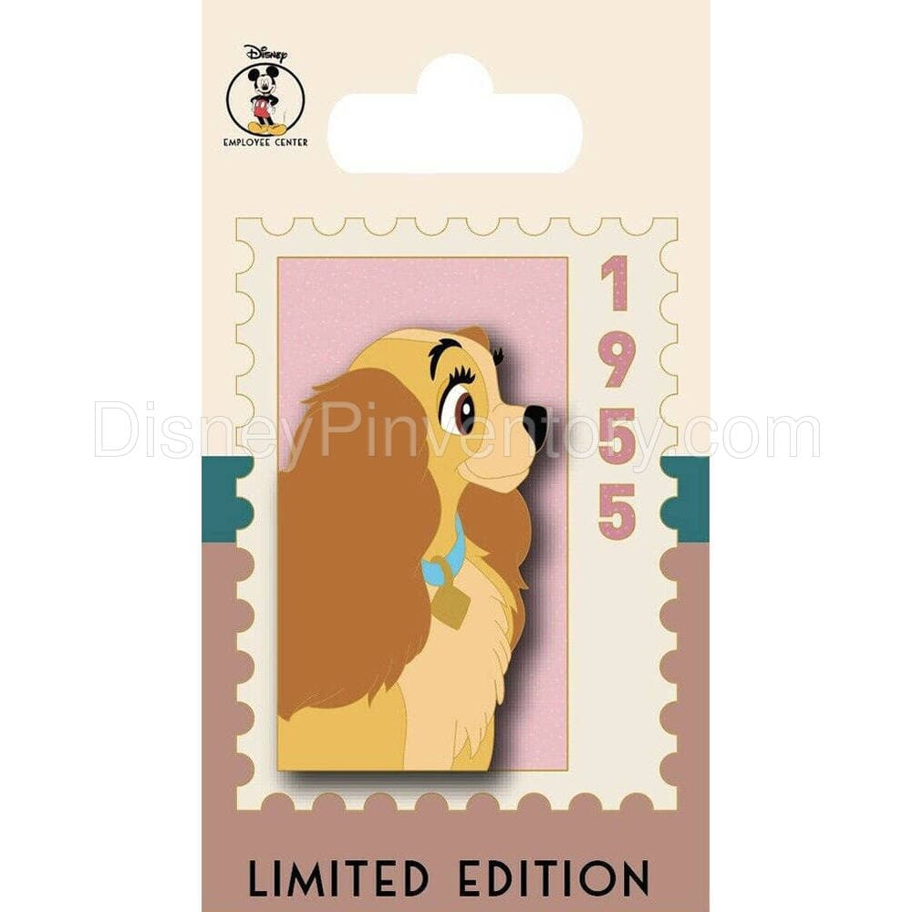 Animal Postage Stamps Series #2: Lady Pin - Disney Employee Center - Pin 20596