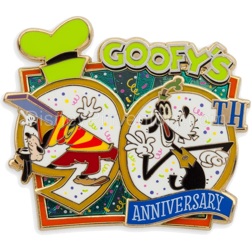 Goofy 90th Anniversary Pin - Pin 20658