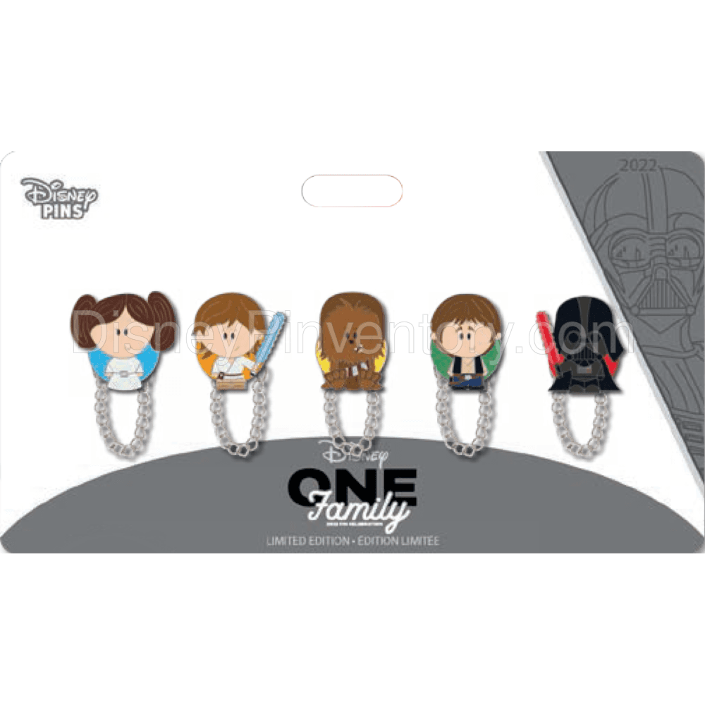 Connected As One Star Wars Family Pin Set - One Family Pin Event - Pin 20690