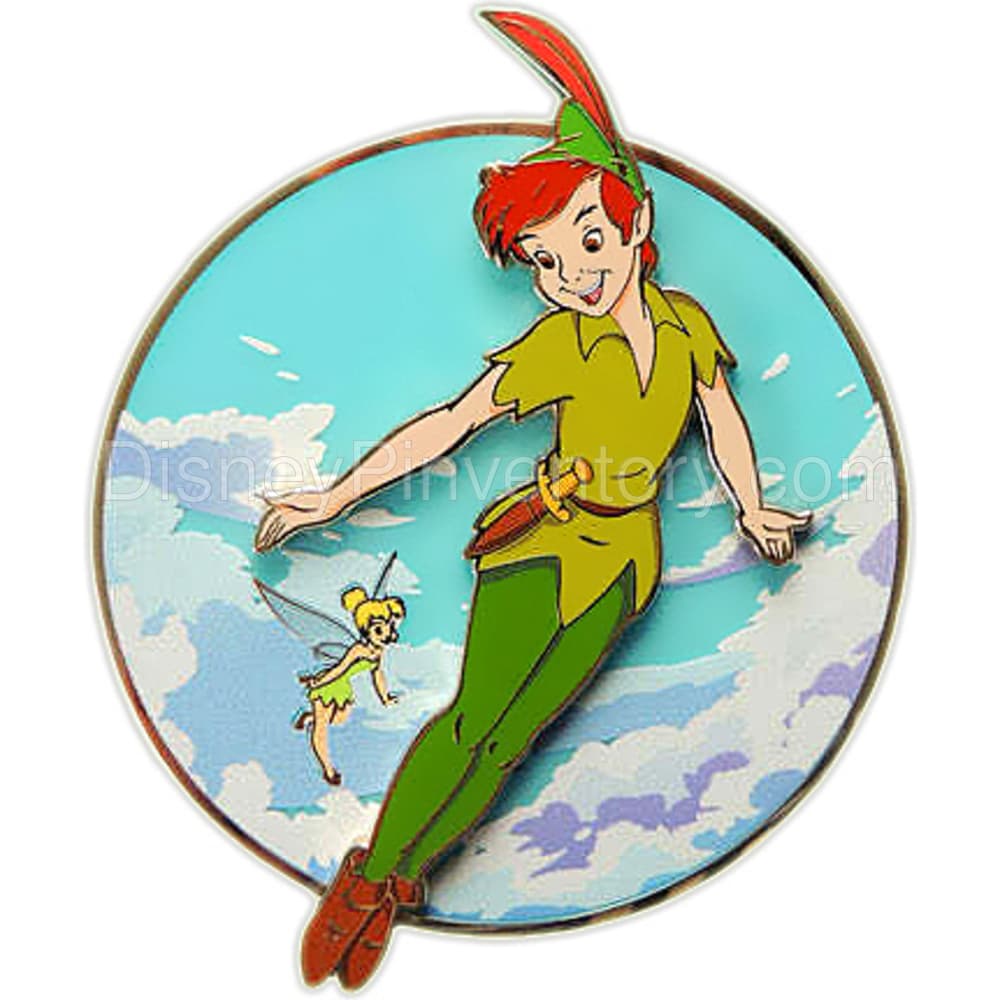 Peter Pan Pin on Glass - Pin 20756
