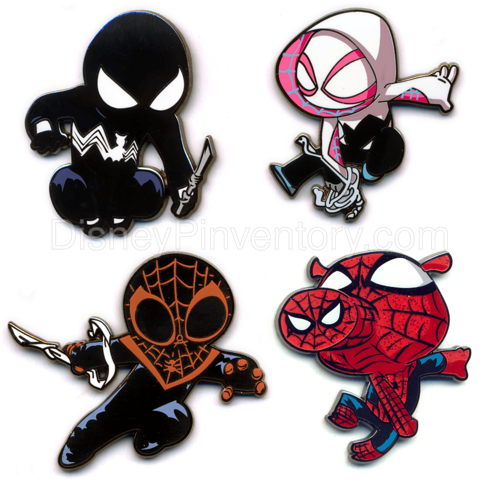 Spider-verse Set - SDCC 2019 Marvel Exclusive - Pin 20958