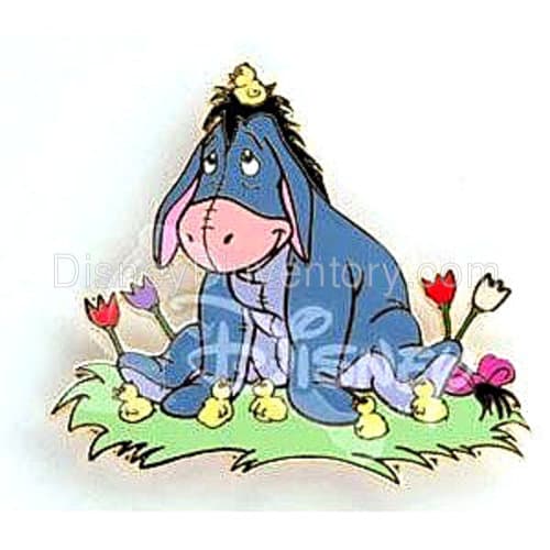 Disney Auction P.I.N.S. - Eeyore with Baby Chicks - Pin 213