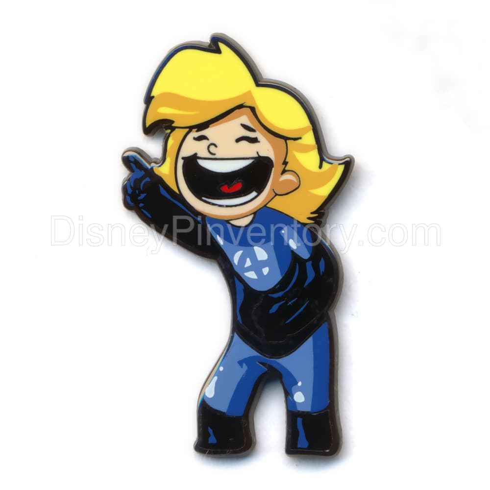 NYCC 2018: Fantastic Four Pin Set - Invisible Woman Pin - Pin 21506