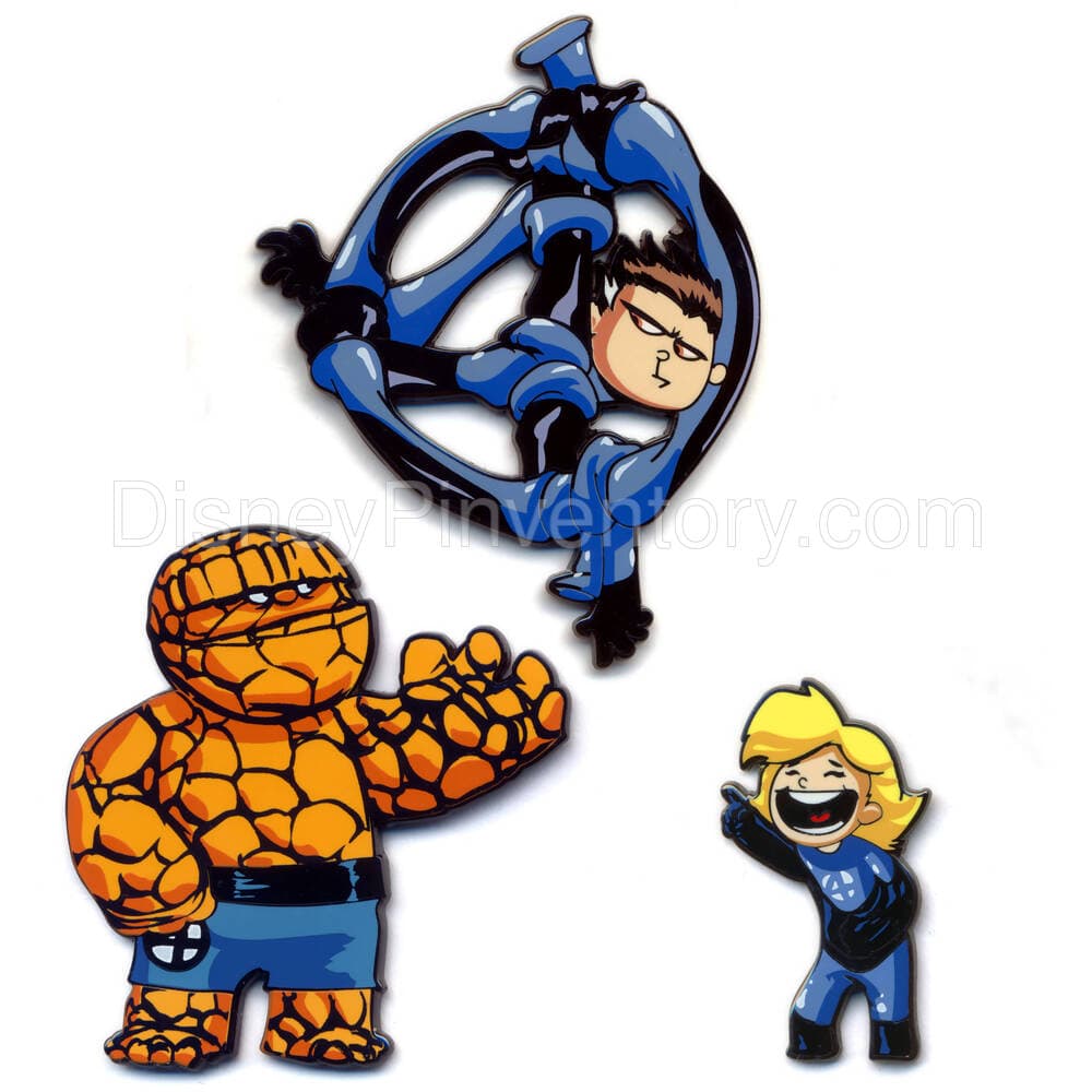 NYCC 2018: Fantastic Four Pin Set - Pin 21509