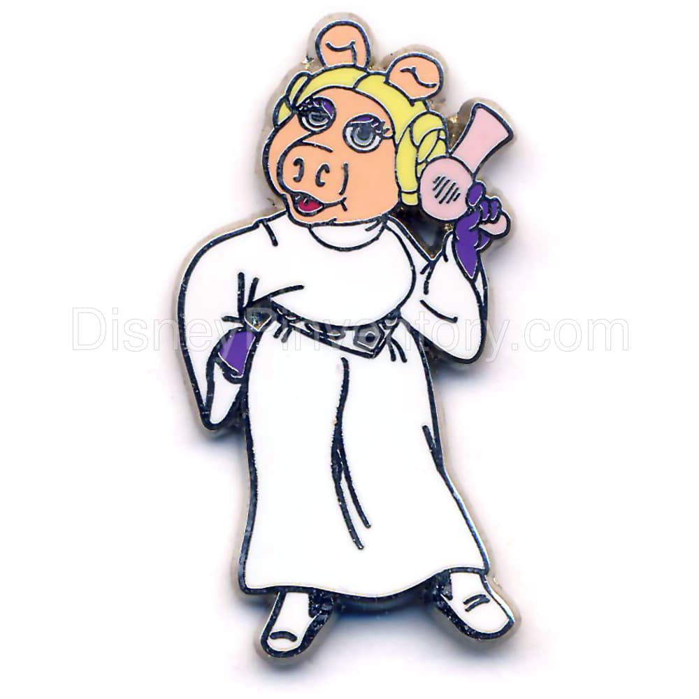 Star Wars - The Muppets Mystery Collection - Miss Piggy as Princess Leia Pin - Pin 21562