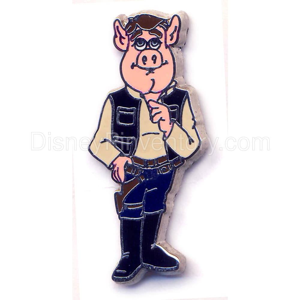 Star Wars - The Muppets Mystery Collection - Link Hearthrob as Han Solo Pin - Pin 21570
